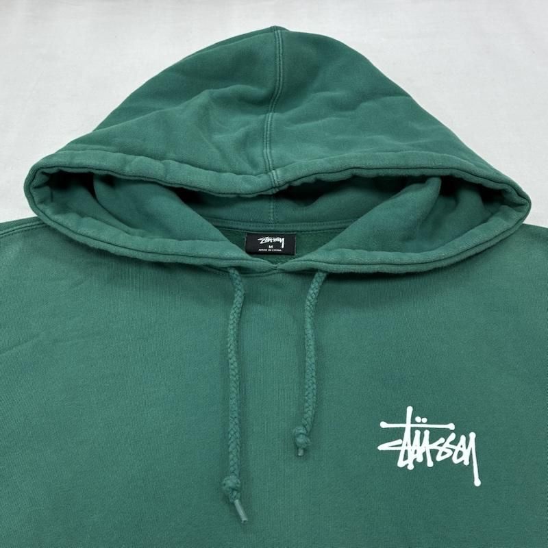 STUSSY ステューシー パーカー 長袖 ショーンフォント 両面
