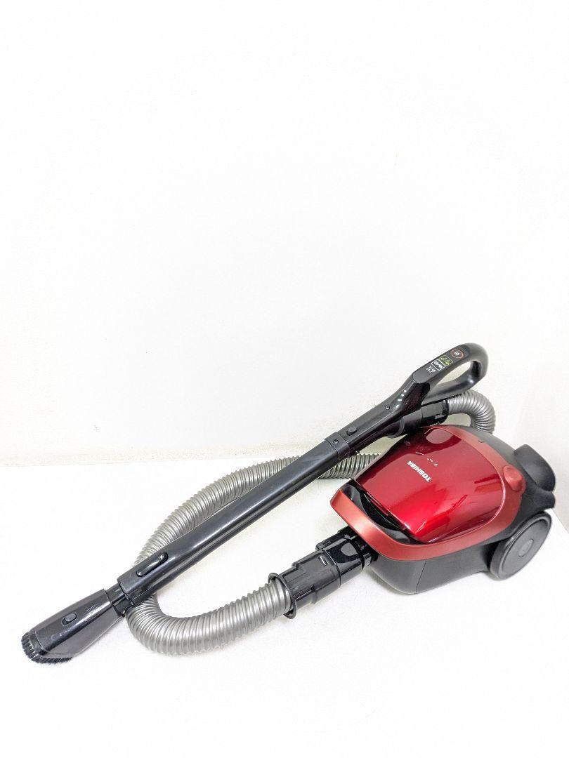 TOSHIBA VC-PJ9-R 紙パック式掃除機 2021年製 ヘッド無し 東芝 紙