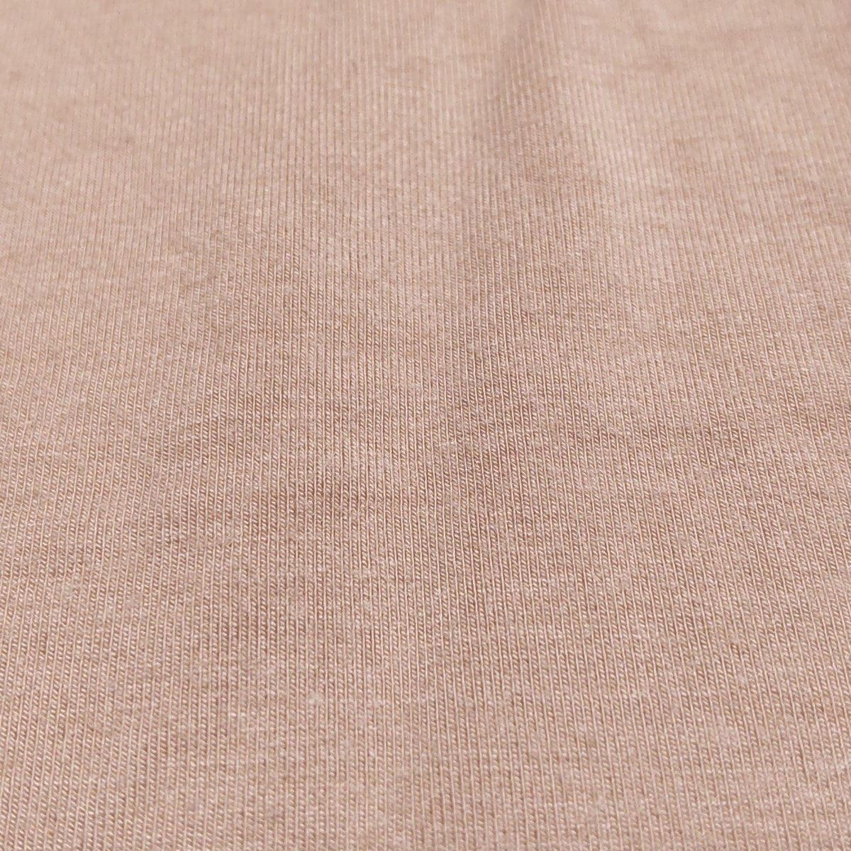 ご安心ください！ BASERANGE ベースレンジ 長袖カットソー サイズM レディース - ピンクベージュ タートルネック 宝石のような