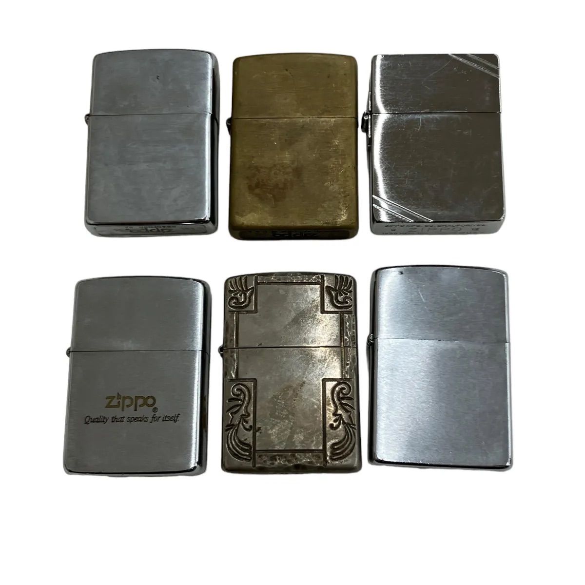 ZIPPO　ジッポー　6個まとめ売り　まとめ商品　★動作未確認★