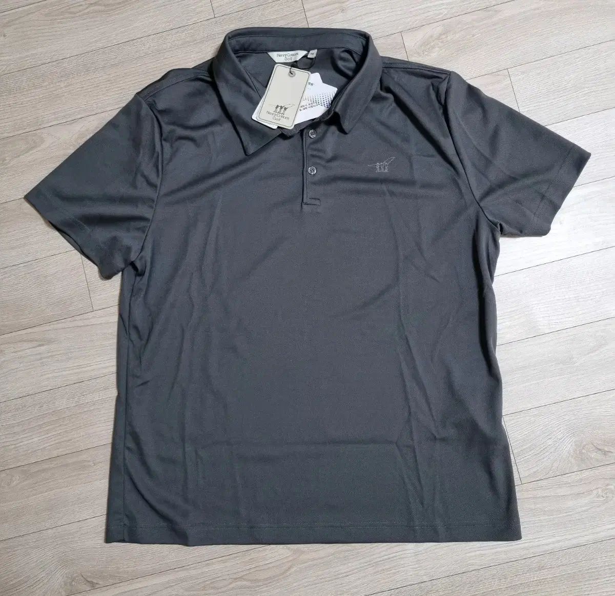 ヘンリー コットン ゴルフ メンズ カラネク 半袖Tシャツ 110 2XL