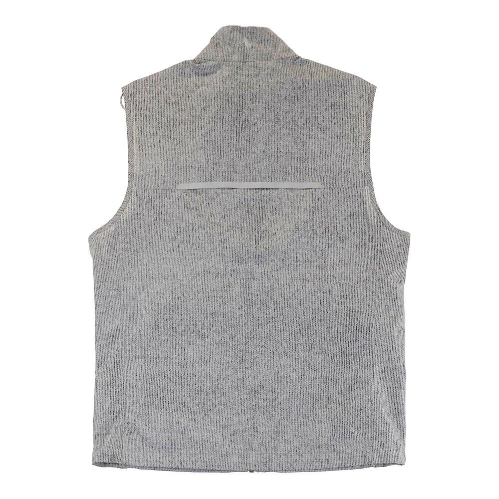 美品　LL　アドミラル ゴルフ ケーブルニット　ベスト　Vネック　紺　ロゴ刺繍 美品 LL アドミラル ゴルフ ケーブルニット ベスト Vネック 紺