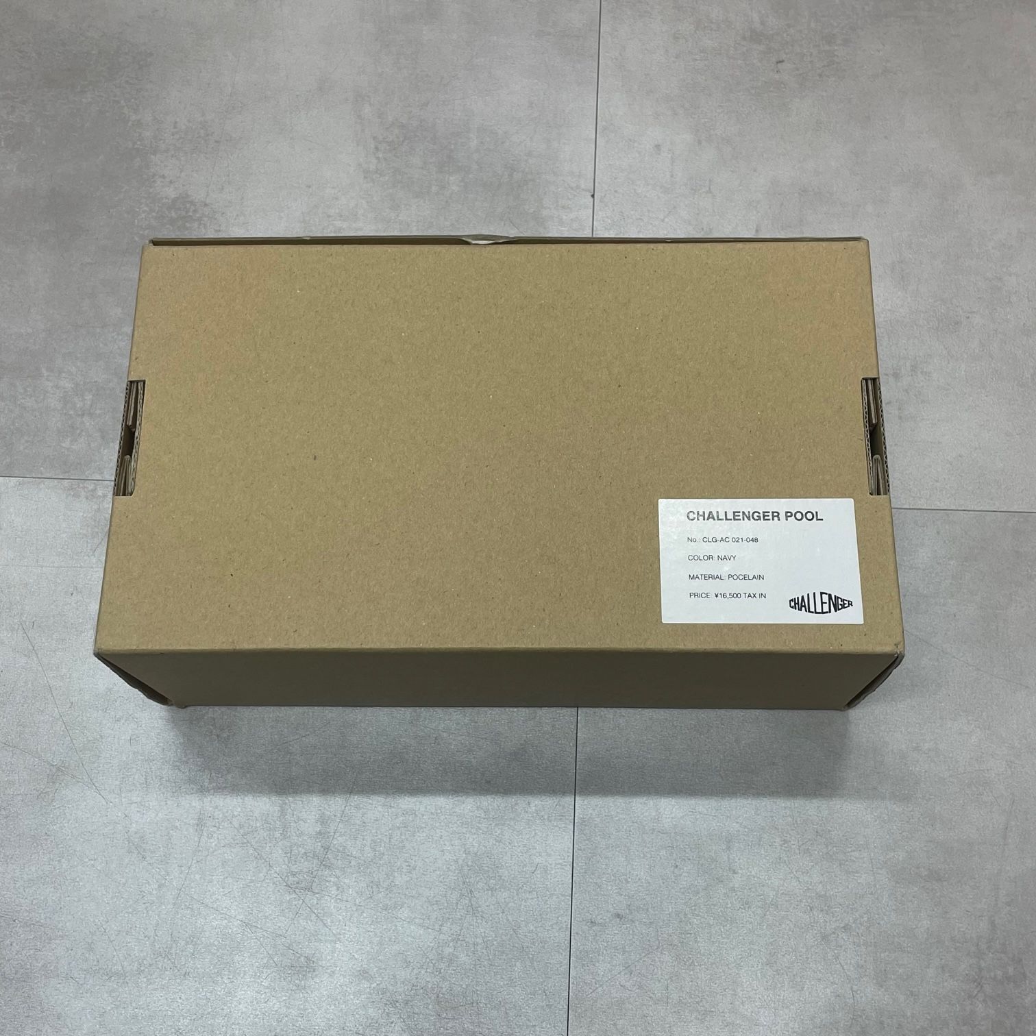 未使用品 CHALLENGER POOL 有田焼き 小物入れ プール チャレンジャー  