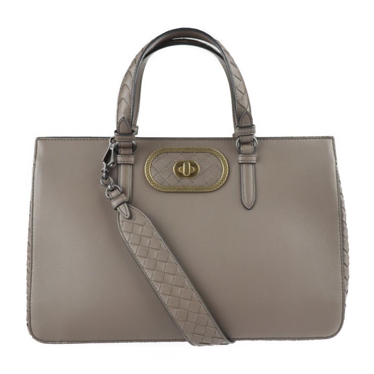 BOTTEGAVENETA ボッテガヴェネタ ハンドバッグ 538365 レザー BOTTEGAVENETA ボッテガヴェネタ ハンドバッグ 538365 レザー