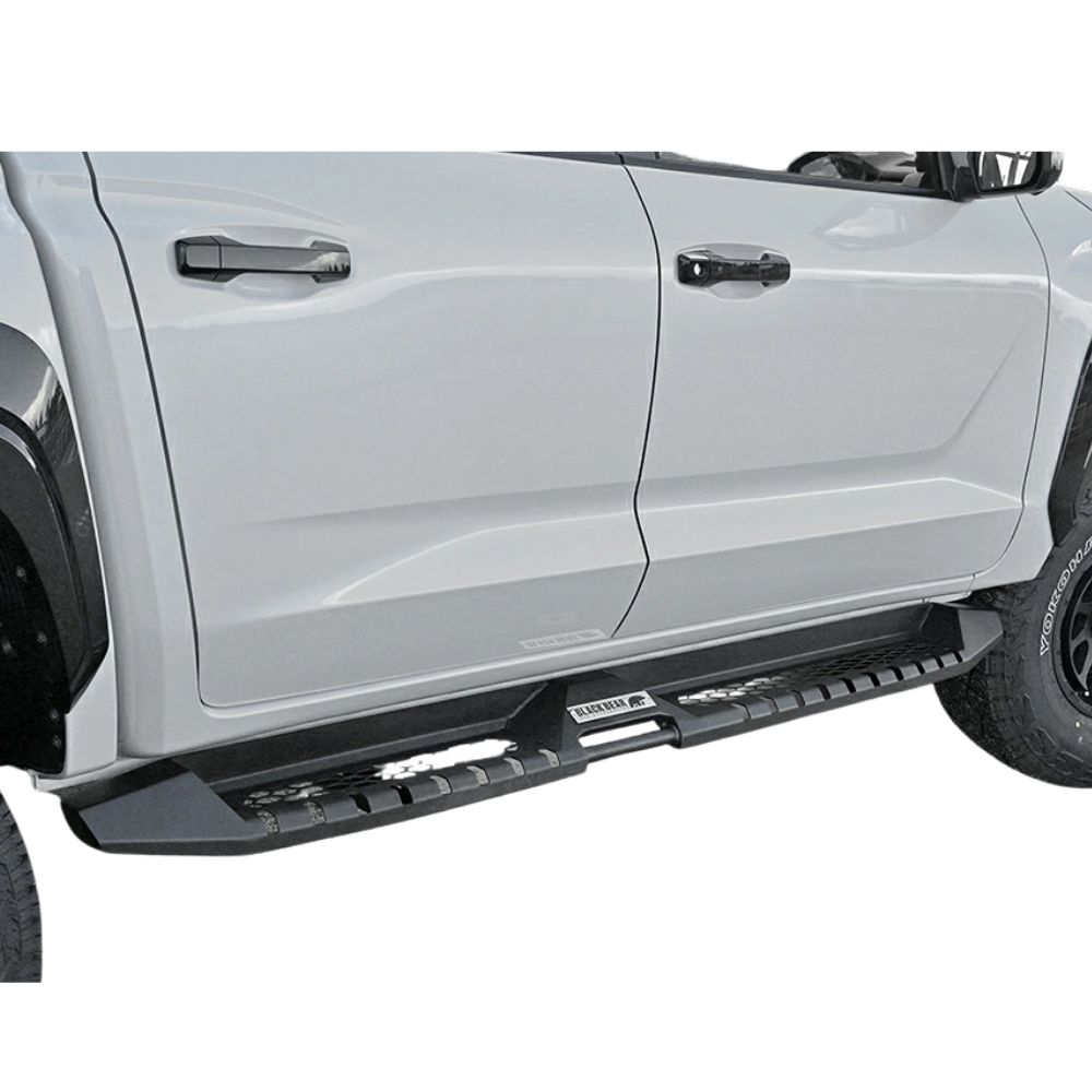 足元のドレスアップ ブラック サイドステップ トライトン LC2T R6|2- STP001 高強度スチール 車種 設計