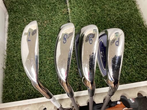 中古】 ダンロップ HI-BRID EZ 5S レディース アイアンセット IR