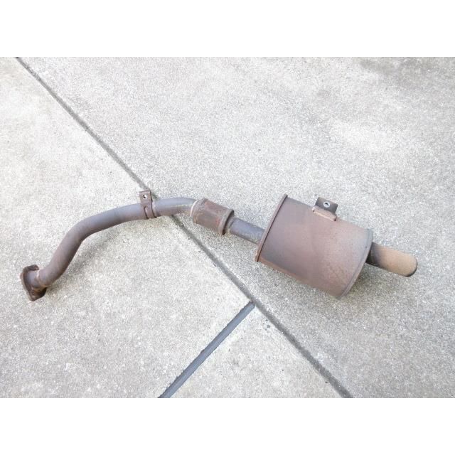 18年 タイタン PB-LKR81AN 標準 純正 Rマフラー 195273 4646 4646