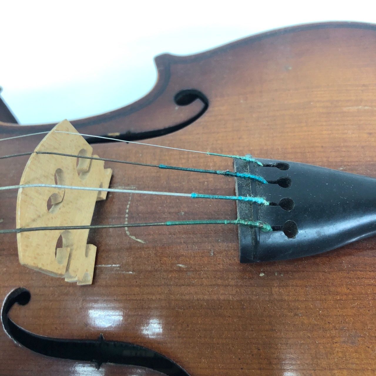 【動作未確認】SUZUKI バイオリン 1961年　No.６ １/4 動作未確認】SUZUKI バイオリン 1961年 No.6 1/4