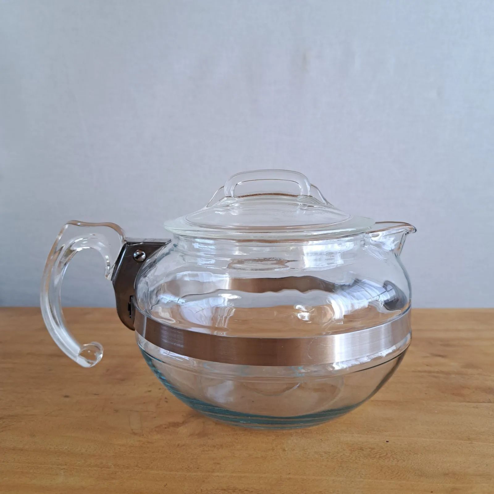 パイレックスPyrex 耐熱性ガラスポット 直火OK ヴィンテージ