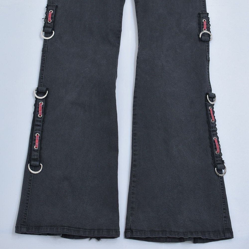 90'sビンテージ古着！TRIPP NYC ブラック ボンテージ ジップ パンツ 90'sビンテージ古着！TRIPP NYC ブラック ボンテージ ジップ パンツ