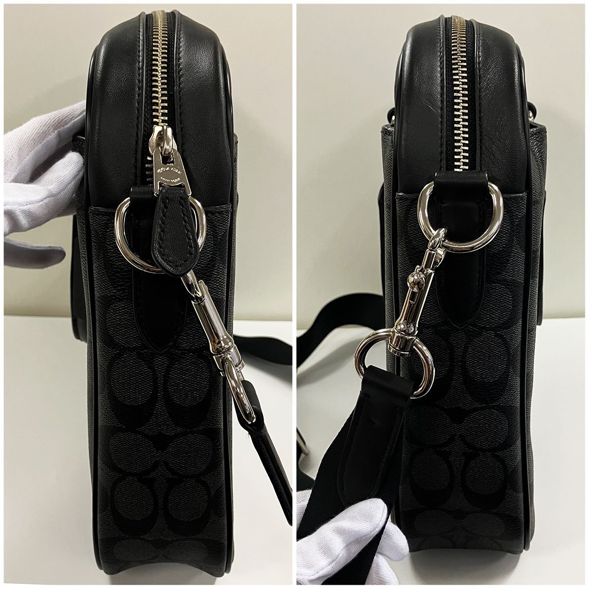 【極美品】COACH ビジネスバッグ コミューター 2way シグネチャー柄 COACH コーチ シグネチャー 2way ビジネスバッグ トートバッグ