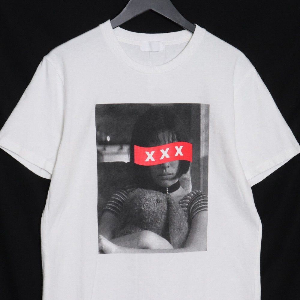 ✨美品✨ god selection xxx マチルダ Tシャツ 半袖 白 GOD SELECTION XXX マチルダTシャツ Sサイズ ホワイト - メルカリ