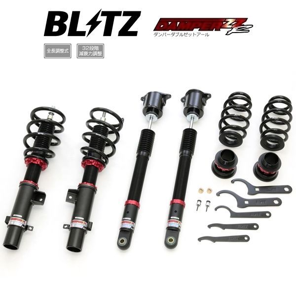 BLITZ ブリッツ 車高調 DAMPER ZZ-R ZZR ダブルゼットアール CR-V RW1 RW2 2WD 4WD 2018 08-2020 06 Ftアッパーマウントレス 92610