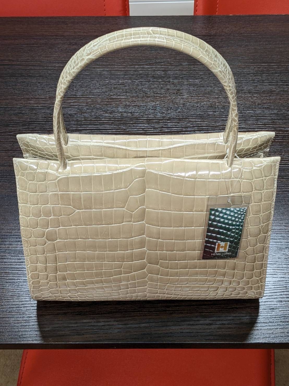 極美品】?HENG LONG バック?クロコダイル? - メルカリ