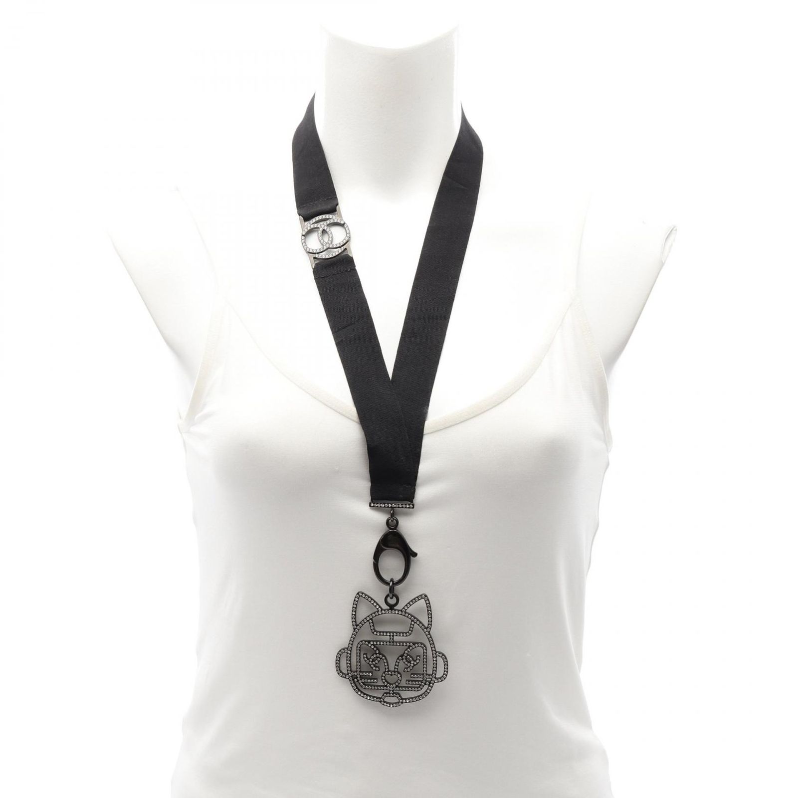 シャネル CHANEL ネックレス ココマーク キャットロボット