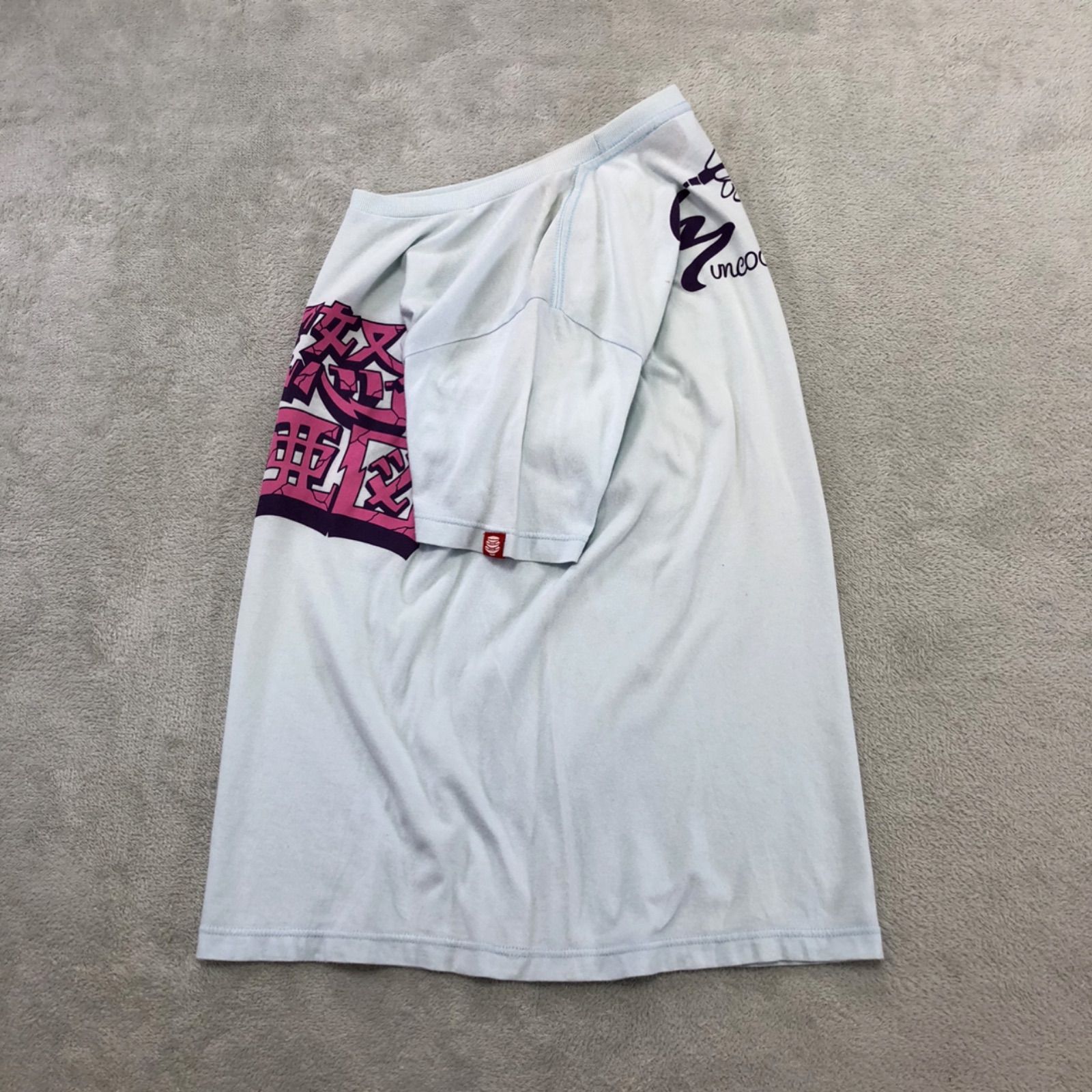 送料無料　パンクドランカーズ　反区怒乱加亜図　都市　半袖Tシャツ　サイズ不明　中古　身幅約61ｃｍ　着丈約78ｃｍ