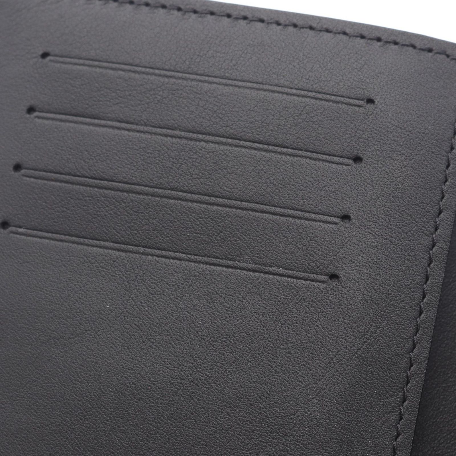 ルイ・ヴィトン ブラック レザー カードケース LOUIS VUITTON(ルイ