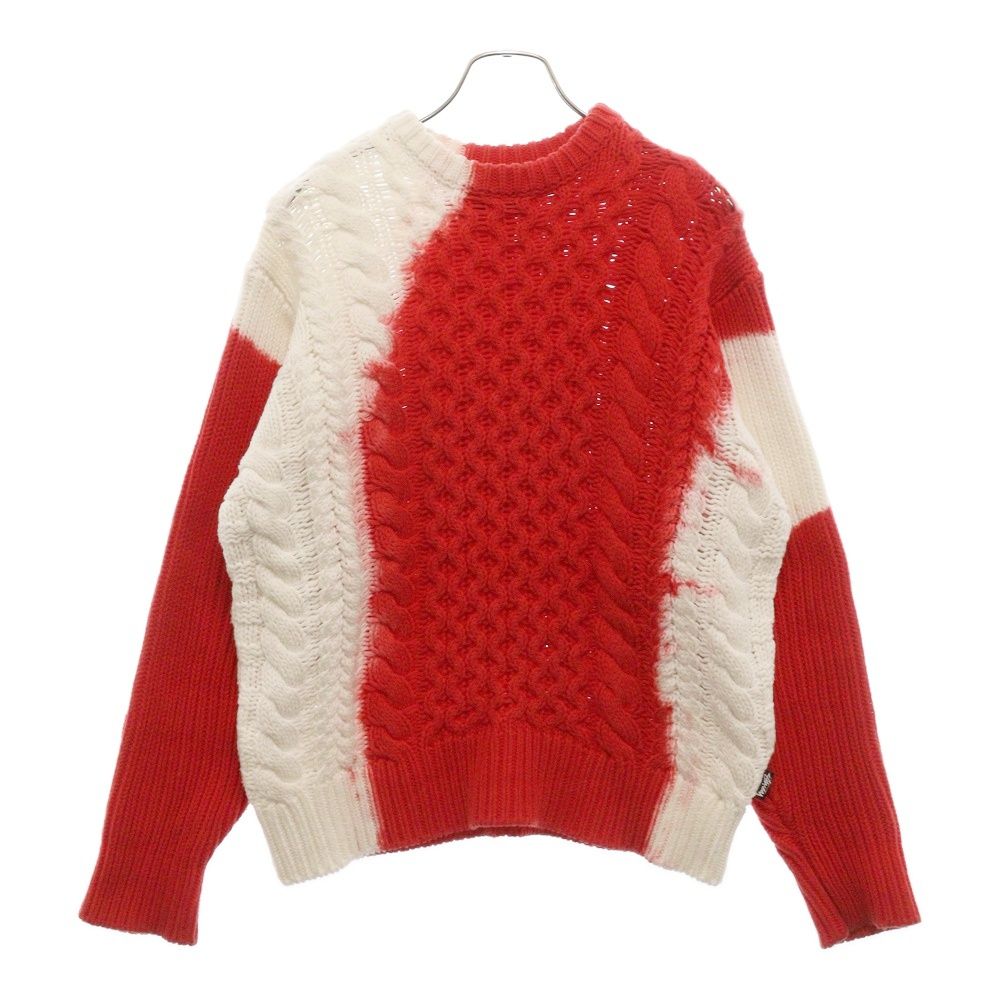 STUSSY (ステューシー) 23AW Tie Dye Fisherman Sweater タイダイ 