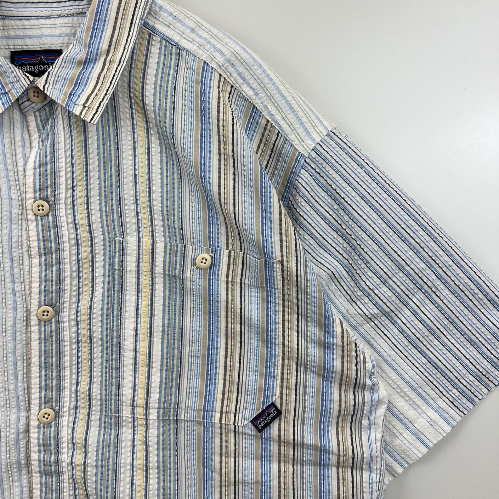 patagonia 00s old 2006 Puckerware Shirt M 52998 パタゴニア