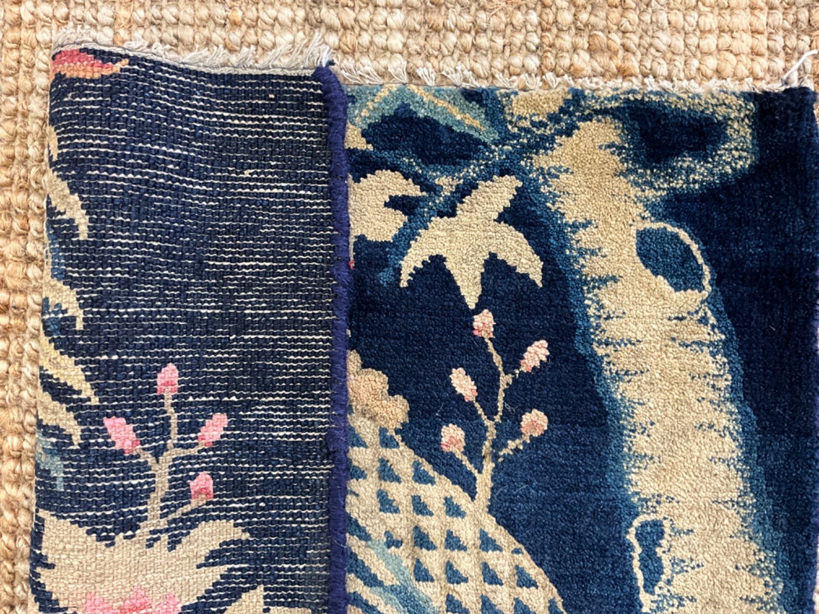 トライバルラグ ヴィンテージ家具 210×126cm 手織り 絨毯 カーペット トライバルラグ ヴィンテージ家具 210×126cm 手織り 絨毯 カーペット