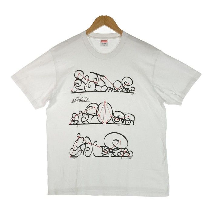 Supreme シュプリーム 18AW System Tee システムTシャツ ホワイト sizeM