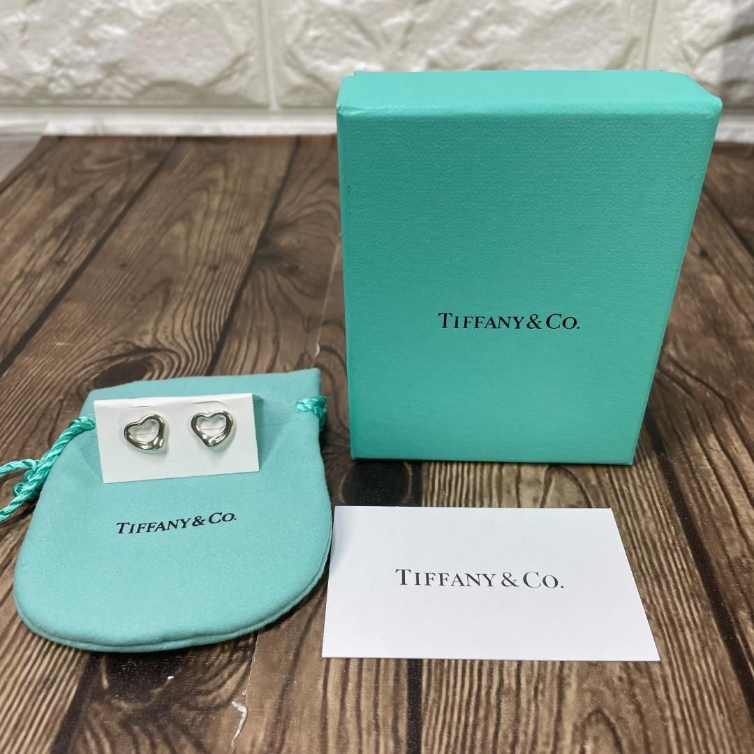 Tiffany & Co / ティファニー オープン ハート スタッドピアス - メルカリ