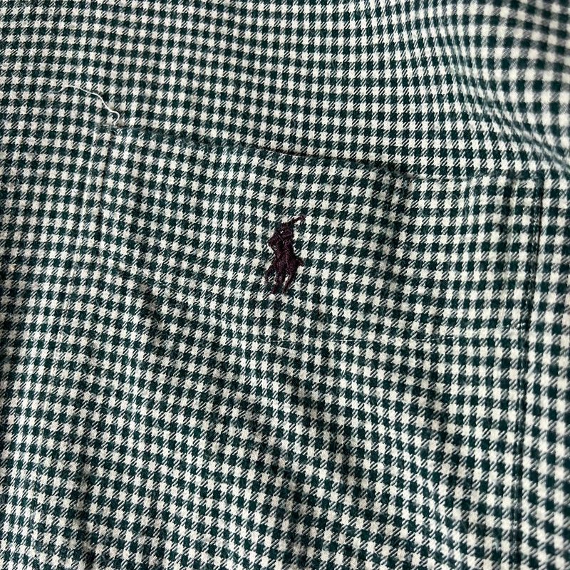 ★好配色‼️神サイズ★POLO CLAYTON ギンガムチェック 赤×白 L‼️ POLO RALPH LAUREN(ポロラルフローレン) ギンガムチェック