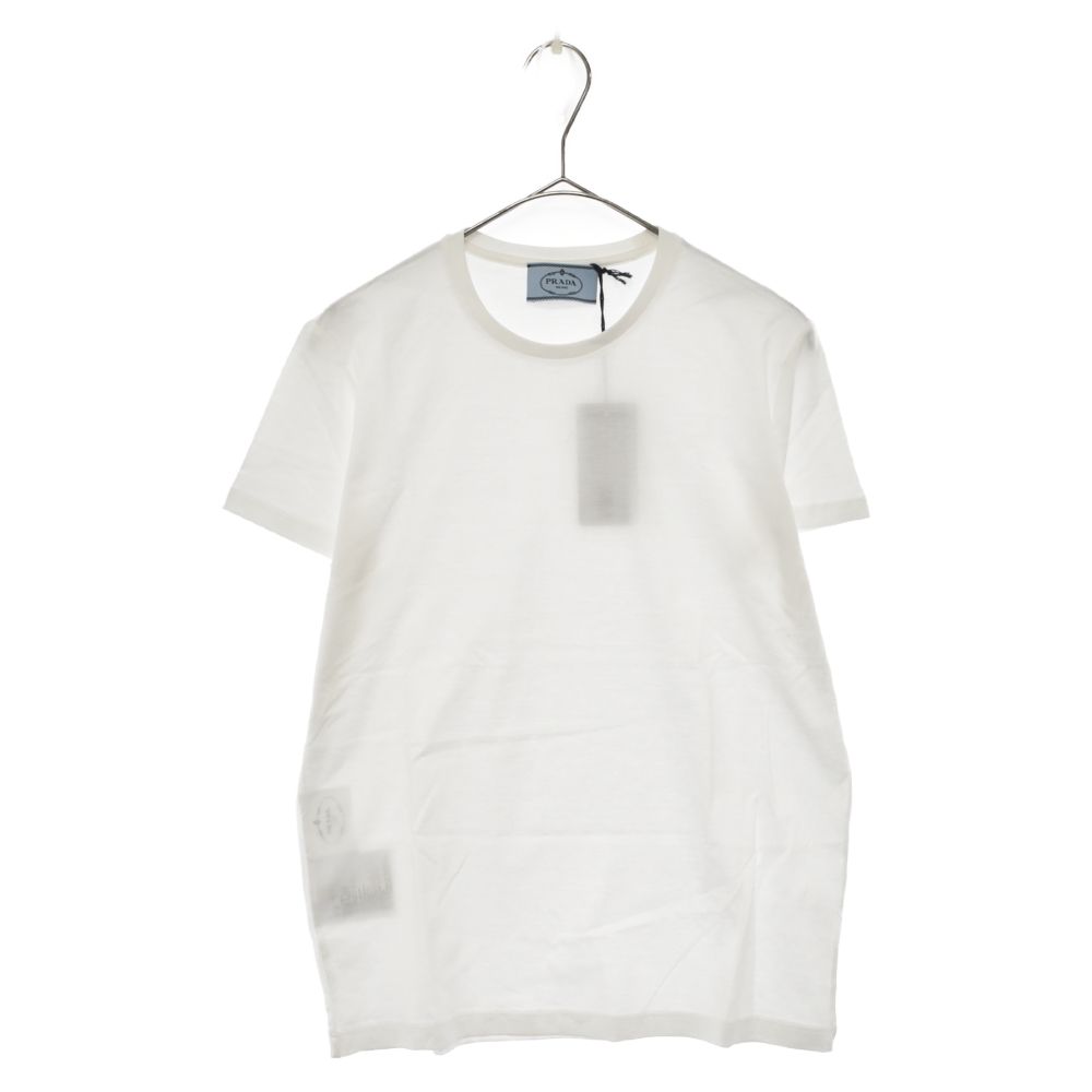 PRADA (プラダ) 19SS プレーン半袖Tシャツ ホワイト レディース DNA604  
