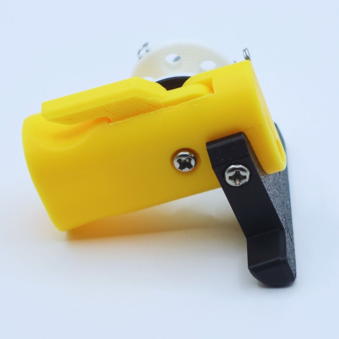 ワカサギ電動リールモジュール（ダイソー電消し用）2台+ 追加パーツ電消し付き ワカサギ電動リールモジュール（ダイソー電消し用・赤） | tshub