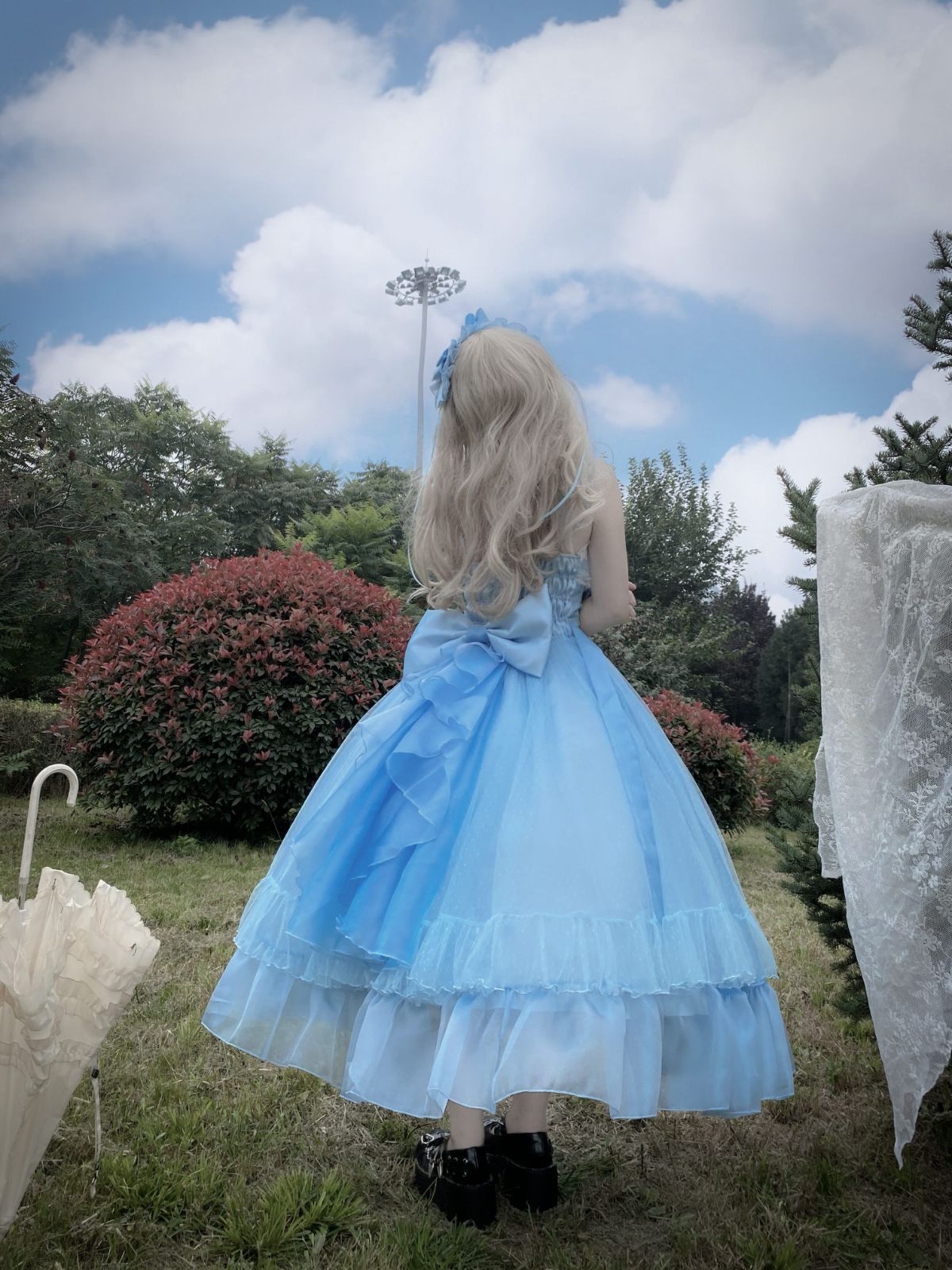 ヘッドドレス＆トレーン追加