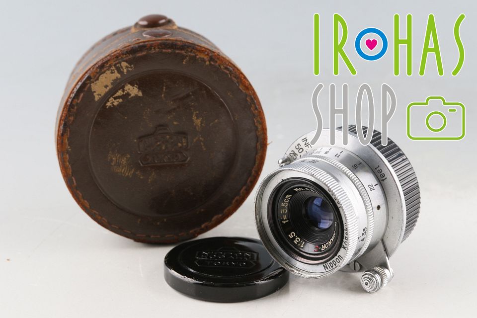 Nikon Nippon Kogaku W-Nikkor.C 35mm F|3.5 Lens for Leica L39 60676C2