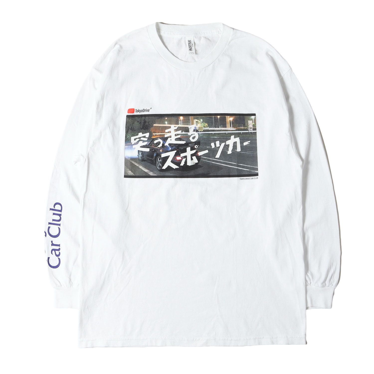 TOKYO DRIVE CAR CLUB トウキョードライブカークラブ ☆TOKYO DRIVE CAR CLUB☆東京ドライブカークラブ ロンT XL