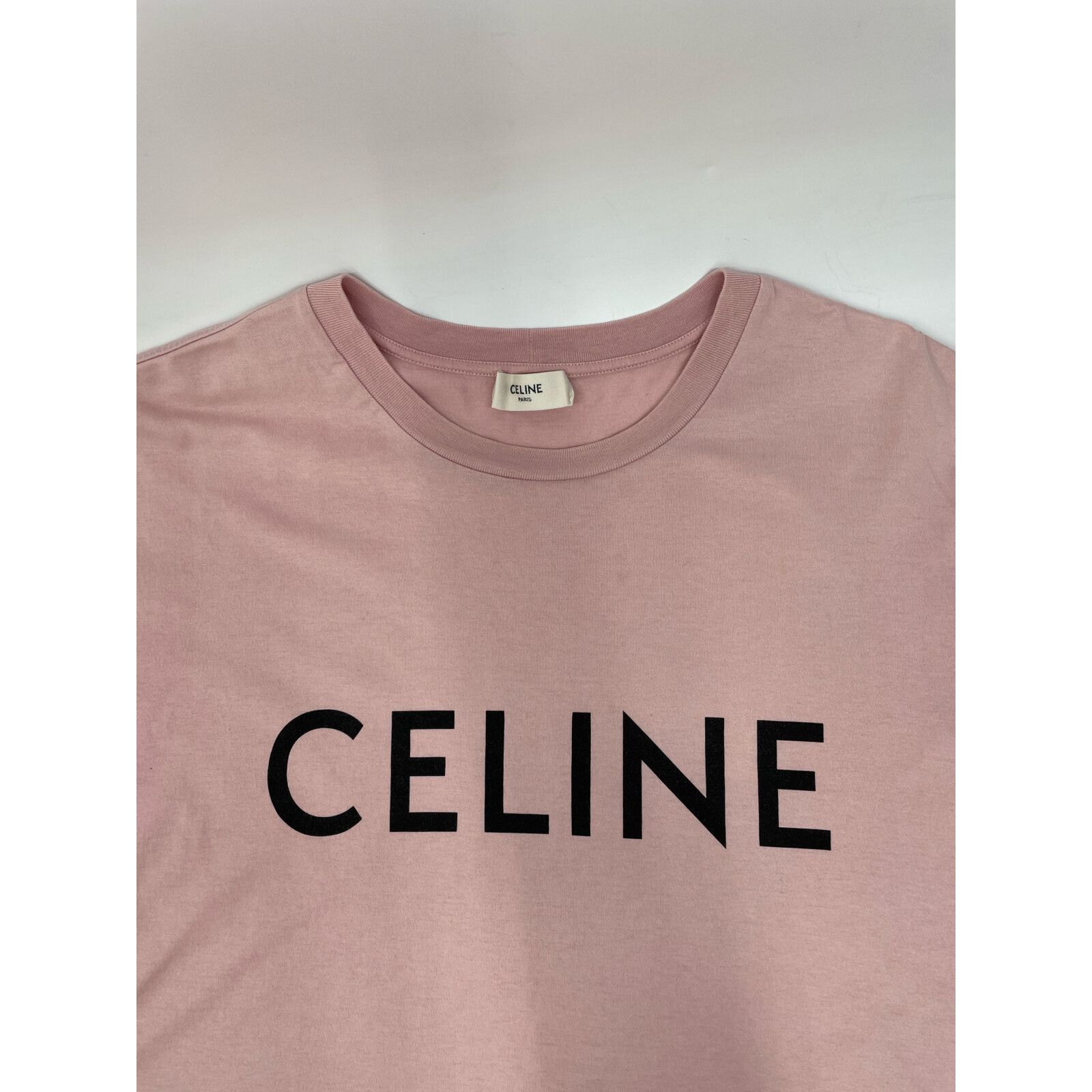 CELINE セリーヌ 2X68167Q ルーズフィットロゴプリントTシャツ