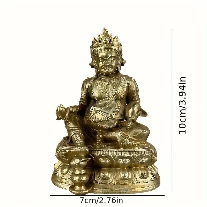 財神 銅器  重厚 極細工 工芸品 美術品 置物 財神 銅器 重厚 極細工 工芸品 美術品 置物