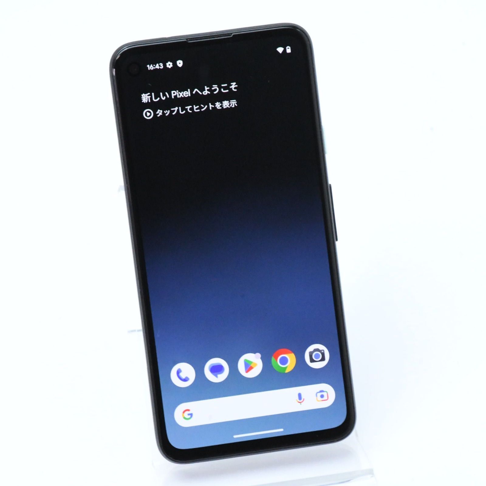 液晶 SIMフリー Google Pixel4a 5a ジャストブラック