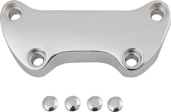 Drag Specialties CHR HNDLBR CLMP 73-17XLFX | 03-0107NU-BC213 Drag Specialties Three-Piece Frame Clamp | FortNine