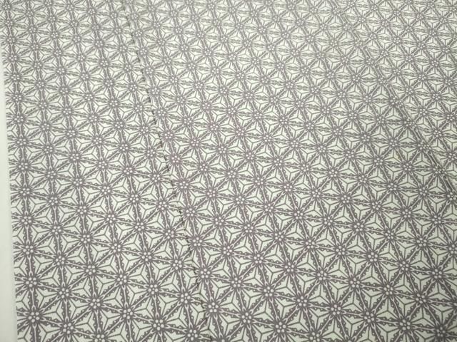 平和屋本店■極上　洗える最高級着物　＜英＞はなぶさ謹製　小紋　麻の葉七宝文　逸品　未使用　DZAA4889kh5 平和屋本店□極上 洗える最高級着物 ＜英＞はなぶさ謹製 小紋 麻の葉