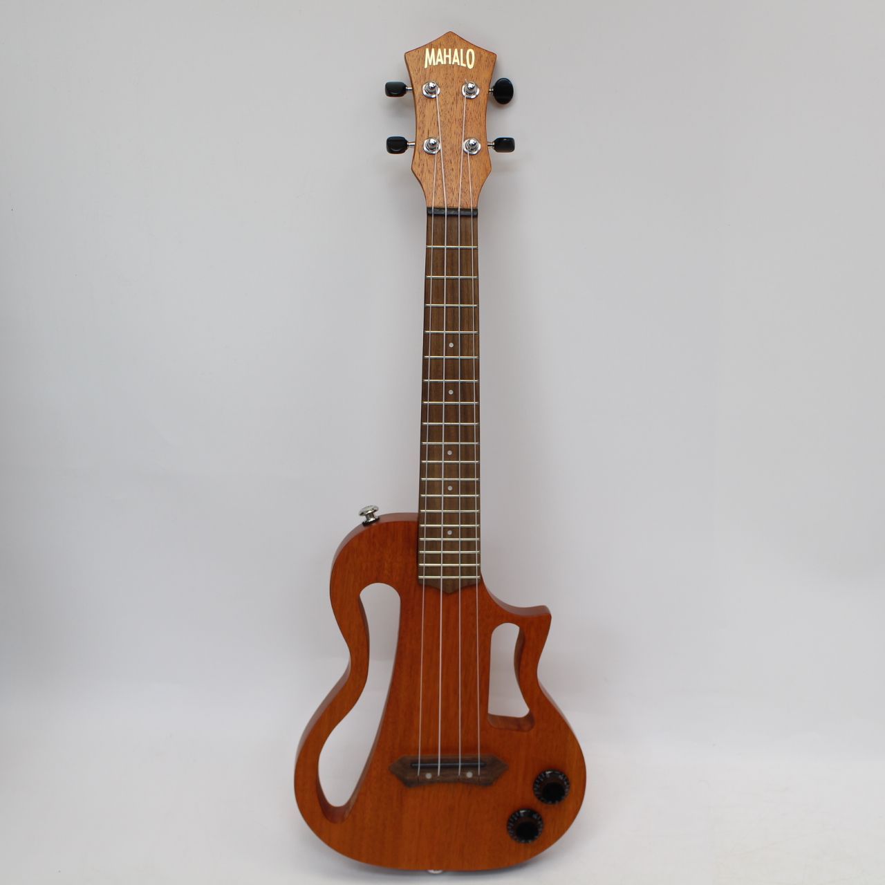 ギター値下げします！ 305)【美品】MAHALO コンサート 良い ウクレレ ソリッドボディー EUK