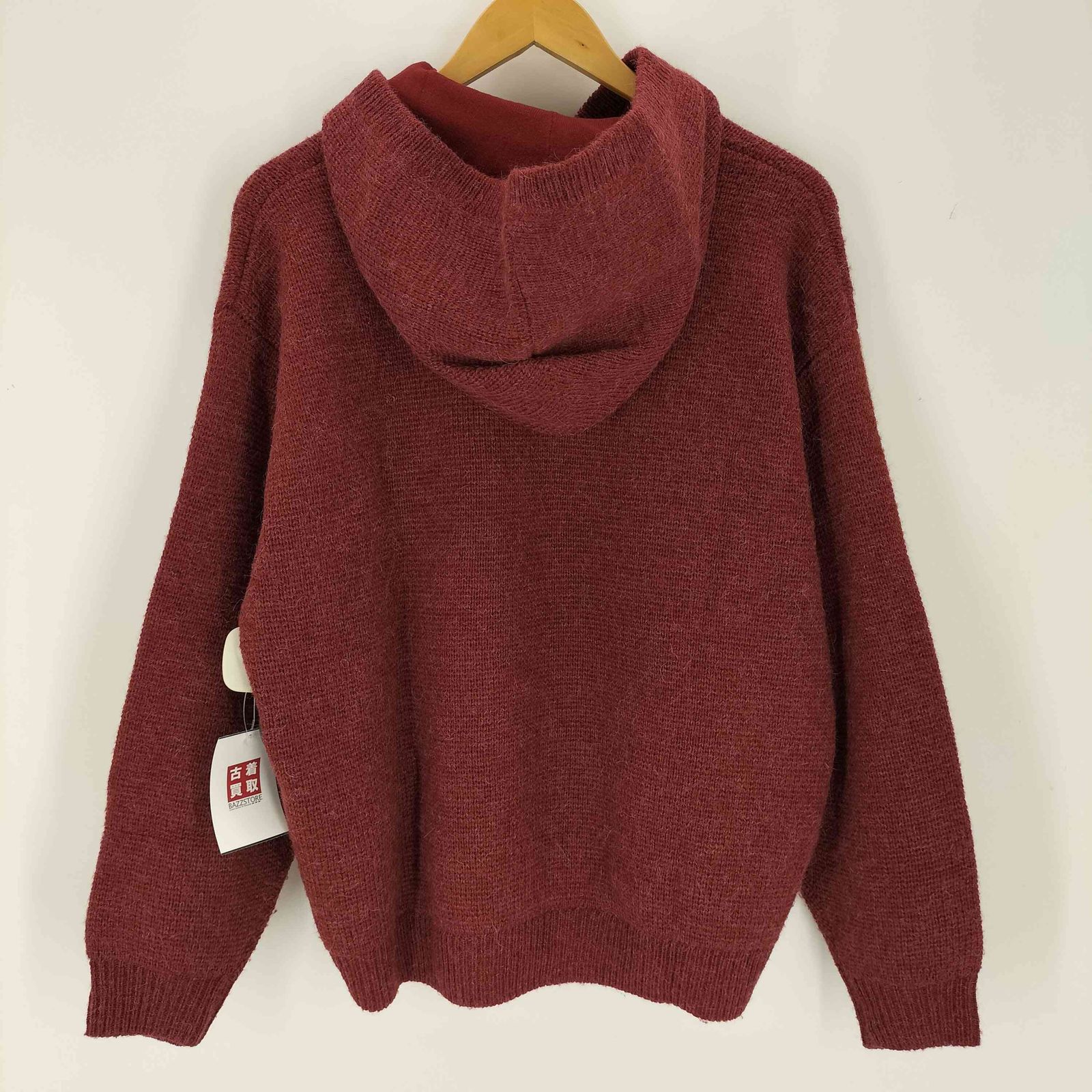 ★STUSSY★FELT PATCH KNIT HOODIE ニット フーディ★追跡可 Felt Patch Knit Hoodie | Loading Store