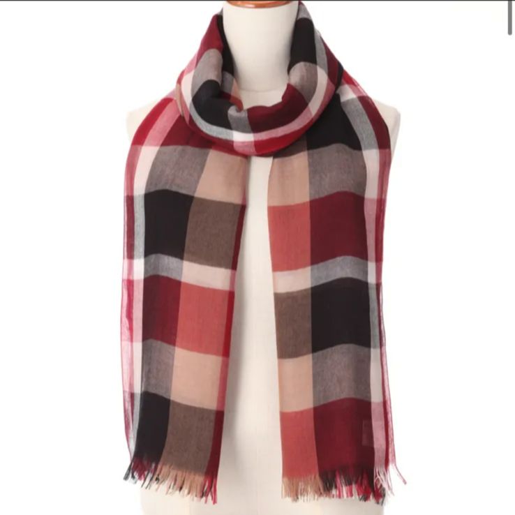 げ Burberry チェック ストール マフラー
