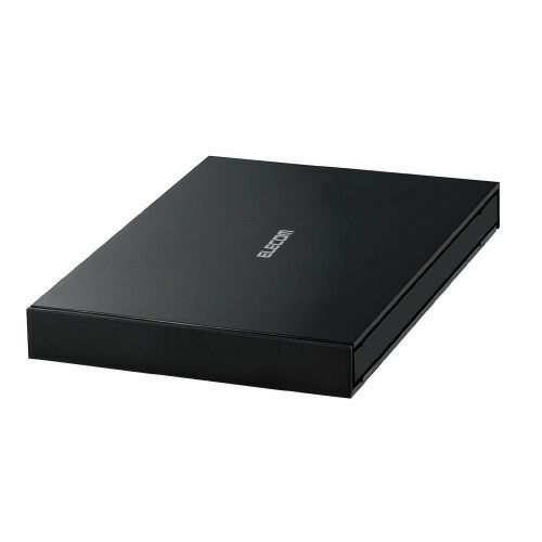 外付けポータブルＳＳＤ ５００ＧＢ ブラック データ復旧サービスESD-EJ0500GBKR エレコム