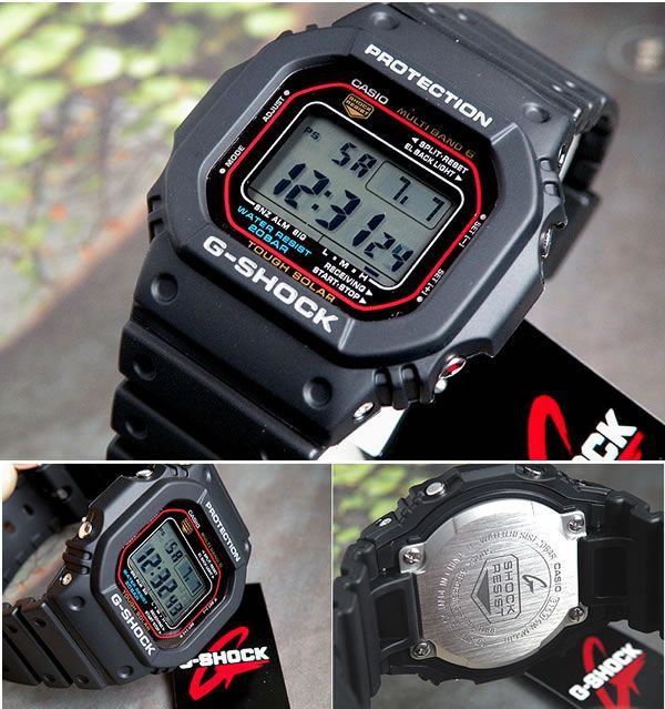 CASIO カシオ G-SHOCK ジーショック 腕時計 メンズ ソーラー 電波 GW-M5610U-1B 海外正規品 無料ラッピング可 誕生日プレゼント