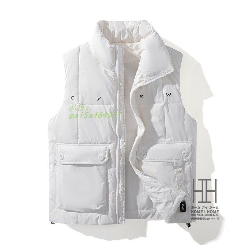 ダウンベスト メンズ 大きいサイズ おしゃれ 防寒ベスト レディース 防寒着 冬服 男女兼用 軽量 暖かい ライトダウンベスト 無地 防寒 50代 ポケット 保温 pai5a484957