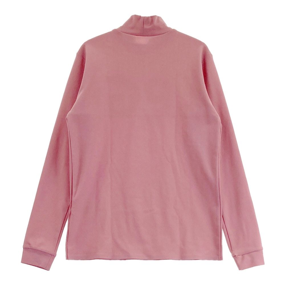 癒し サイズ 0 PGG PEARLY GATES パーリーゲイツ 2025年モデル ハイネック 長袖Tシャツ ピンク系 240101538496 ゴルフウェア レディース ストスト