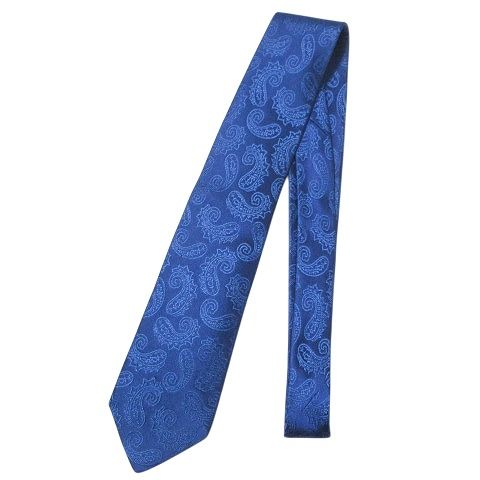 シャルベ Charvet ネクタイ レギュラータイ シルク100% ペイズリー柄