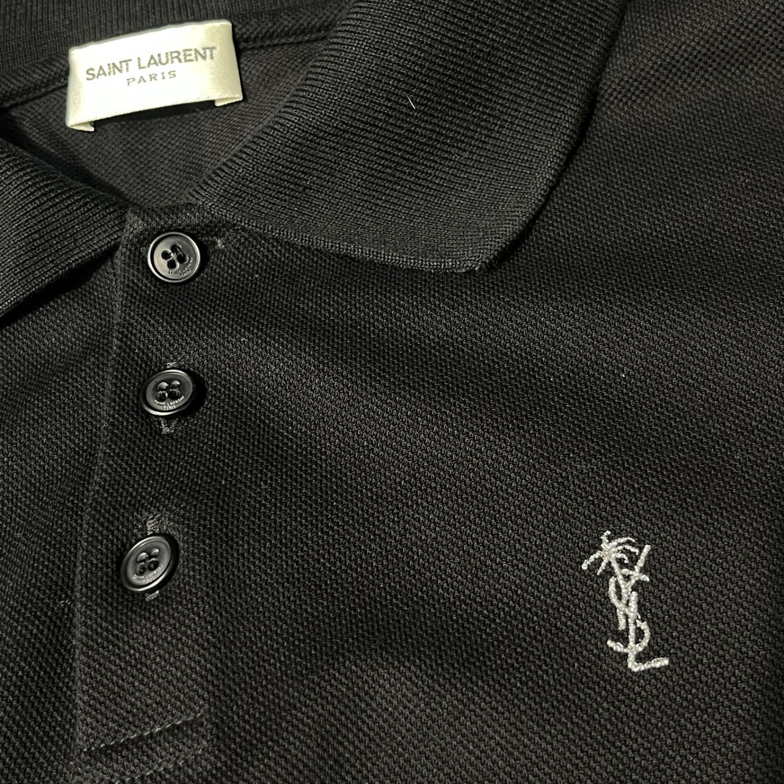SAINT LAURENT PARIS/サンローラン パリ 半袖 ポロシャツ - メルカリ