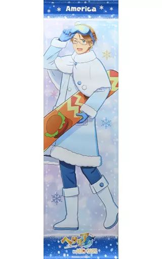 タペストリー　イタリア 耐水強化性タペストリー 「ヘタリア World★Stars×AMOCAFE池袋店 第2弾」 中古】タペストリー アメリカ 耐水強化性タペストリー