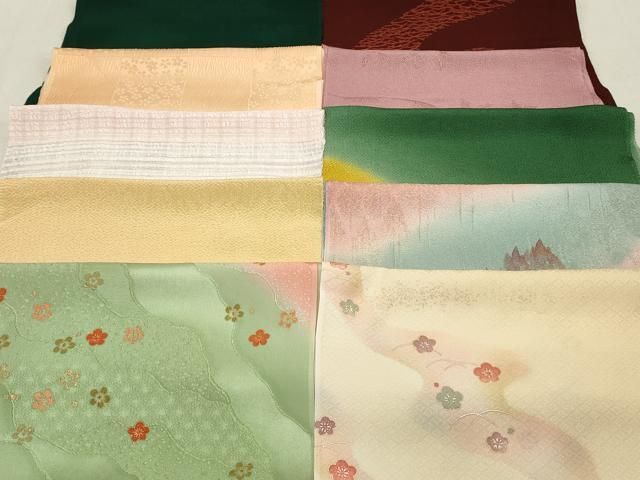 平和屋本店 和装小物 帯揚げ10枚 DZAA10767kh5