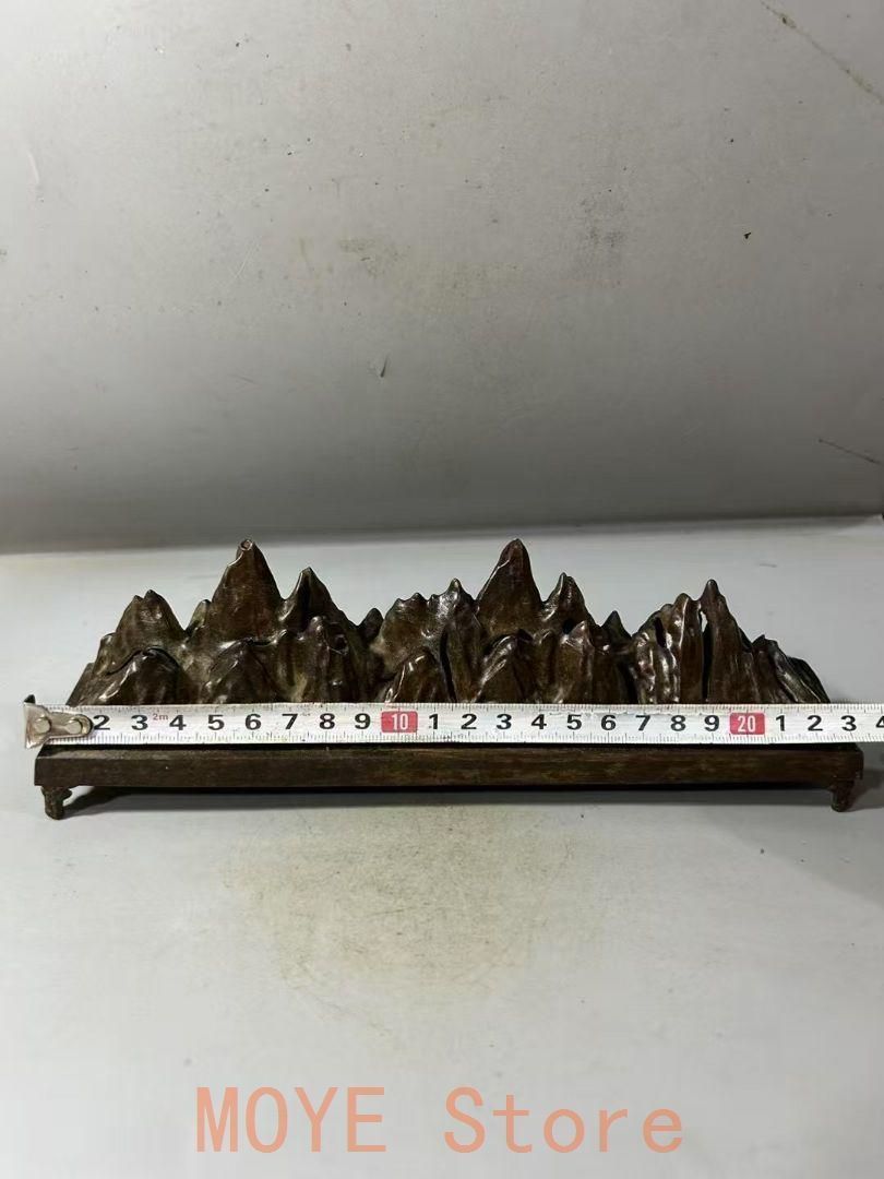銅 細工 千里江山香炉 室内檀香炉 茶道薫香炉 香道具 装飾品
