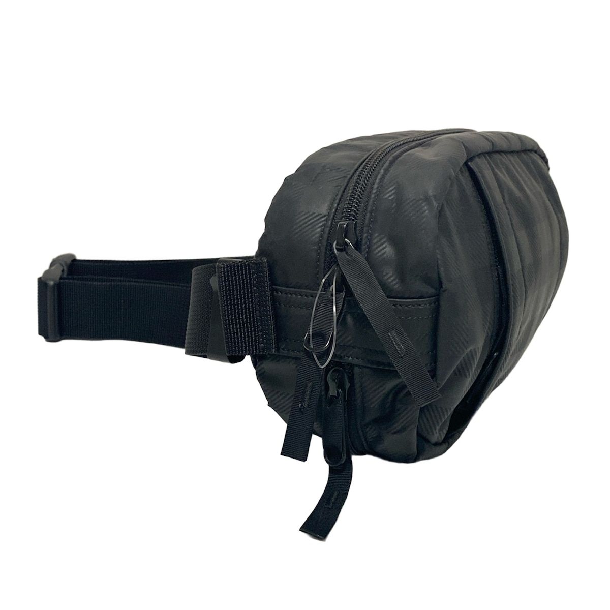 HEADPORTER ヘッドポーター ウエストポーチ - 黒×ダークグレー チェック柄